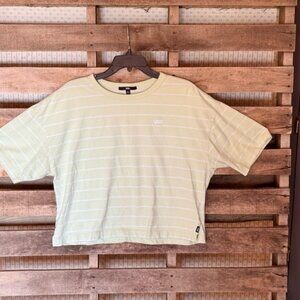 Vans Mint Green Striped Tee